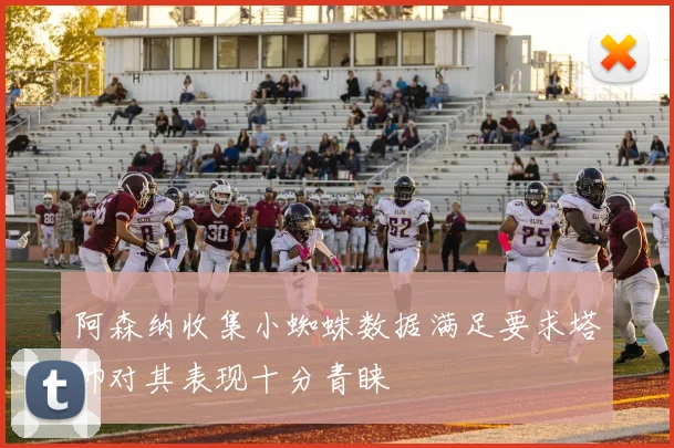 阿森纳收集小蜘蛛数据满足要求塔帅对其表现十分青睐